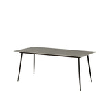 Eettafel Jules Grey Dimehouse Grijs LxBxH 78x27x10 Sintered stone Witfoto schuin vooraanzicht