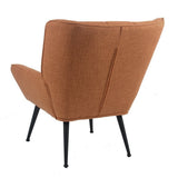 City linen copper armchair - image 5