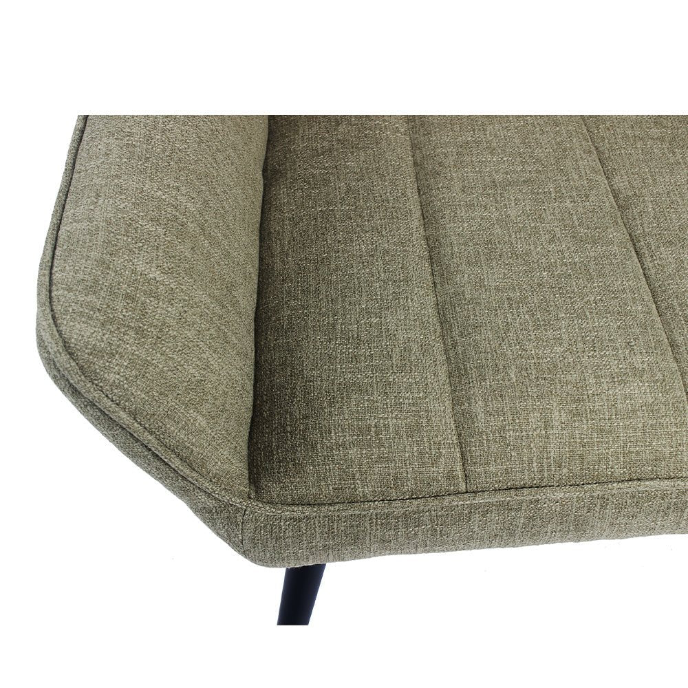 City linen olive green armchair - image 8