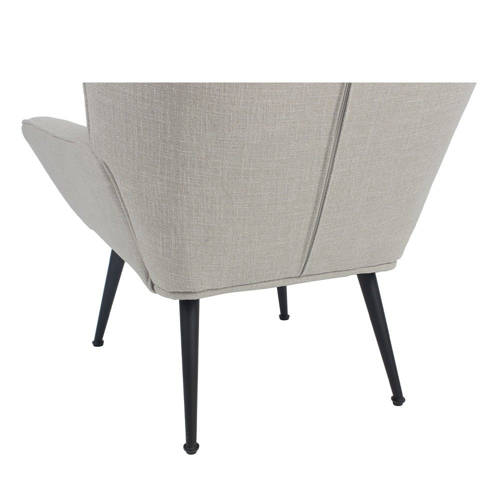 City linen taupe armchair - image 7