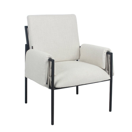 Armchair Urban linen off white Fabric
