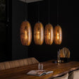 Hanging lamp Rama DH Interior Bronze LxWxH 125x51x22 Bronze Ambient photo diagonal front view
