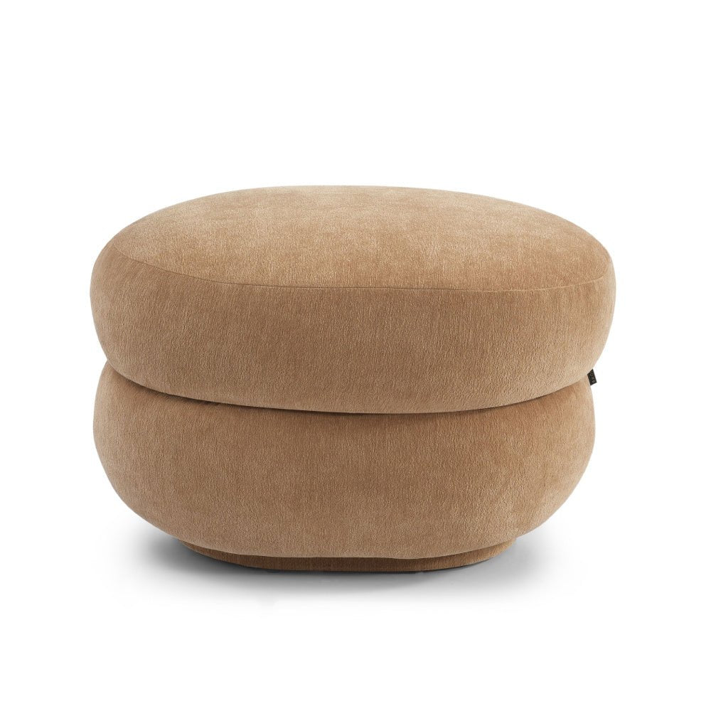 Hocker Mia oval chenille terracotta - image 16