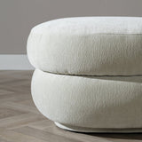 Hocker Mia oval chenille mint green - image 8