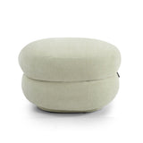 Hocker Mia oval chenille mint green - image 11