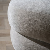 Hocker Mia oval chenille taupe - image 10