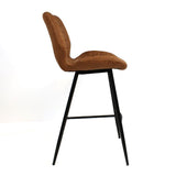 Industrial bar stool Morris cognac 71 cm - image 7