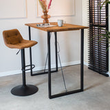 Bar table Vegas Dimehouse Brown LxWxH 135x75x7 Mango wood Atmospheric photo in situation