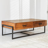 TV Furniture Emma Dimehouse Brown LxWxH 148x82x52 Mango wood Atmospheric photo detail
