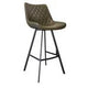 Juno Industrial Bar Stool Green