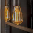 Light source LED DH Interior Amber color glass LxWxH 15x7x7 Amber color glass Atmospheric photo front view