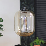 Hanging lamp Amber 45 cm 1-light glass
