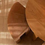 Modulaire hoekhocker Seth chenille terracotta
