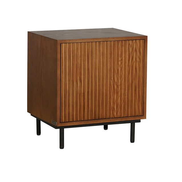 Bedside table Shelly rustic oak Rubberwood