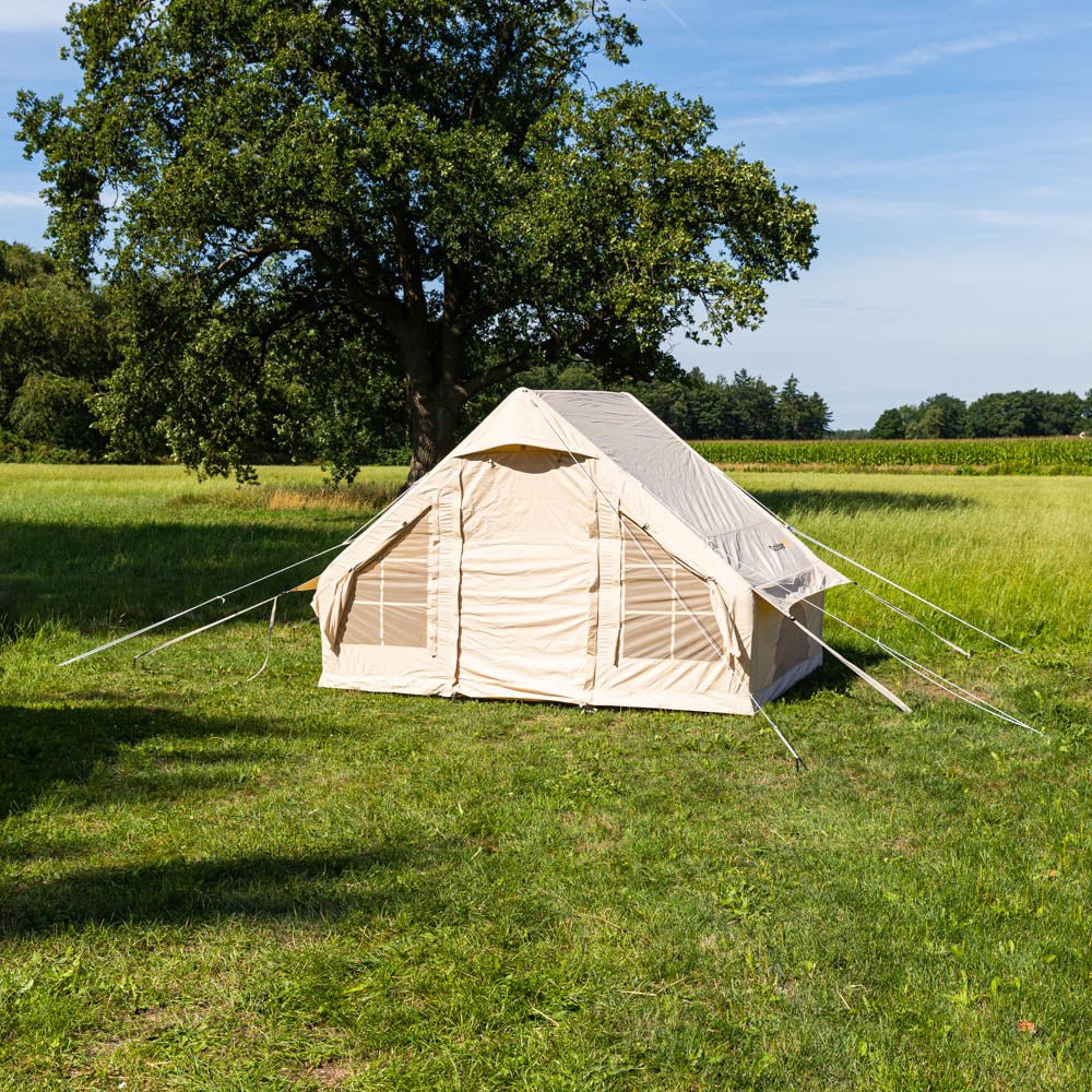 tent gonflable Tent 4-Person Inflatable Beige 300x200