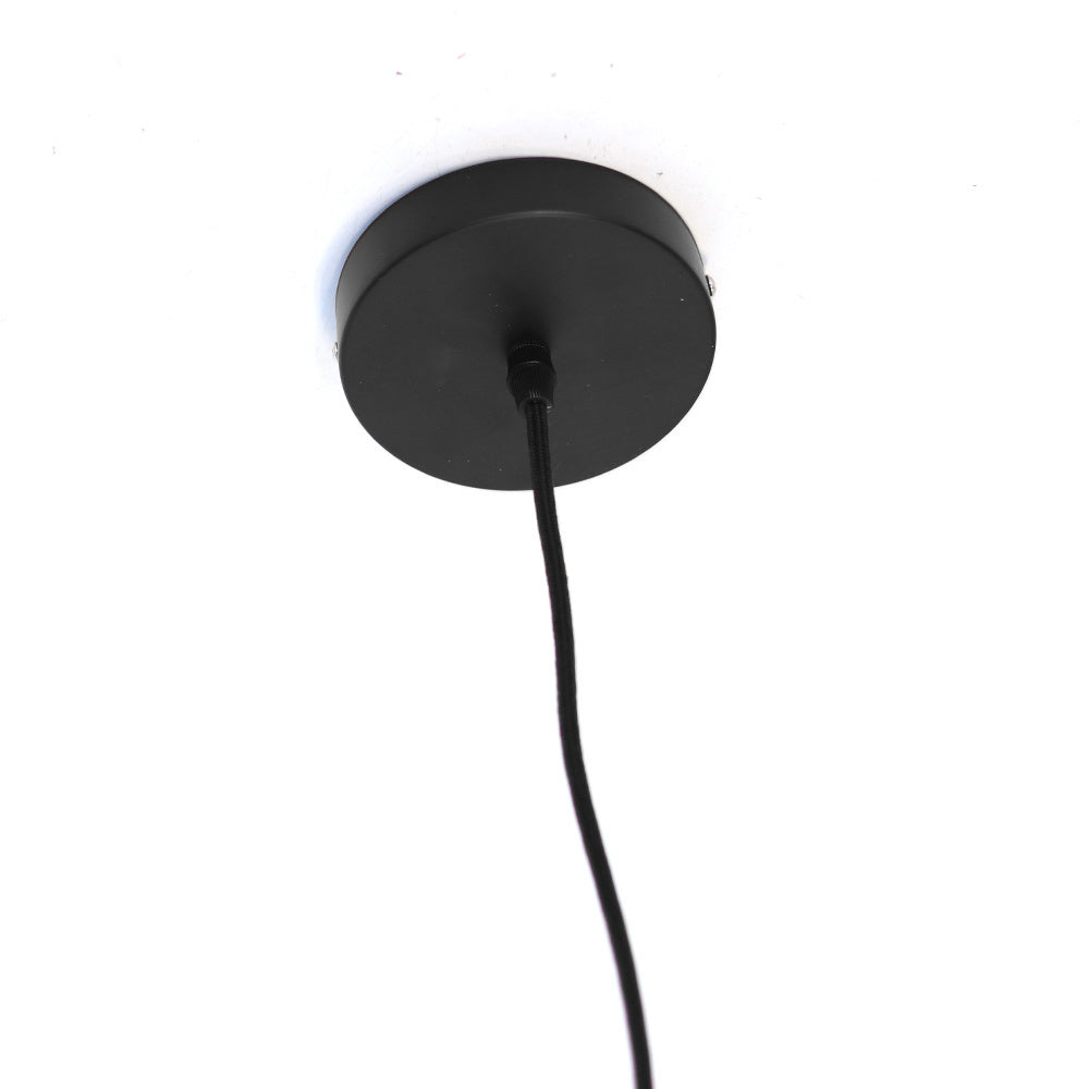 Hanging lamp Amber 45 cm 1-light glass