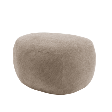 Poef Fenna velvet beige