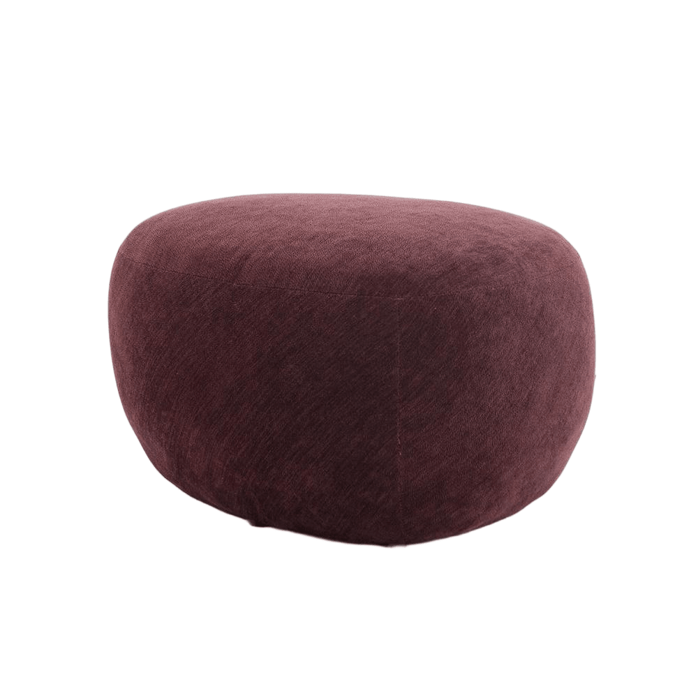 Poef Fenna velvet paars