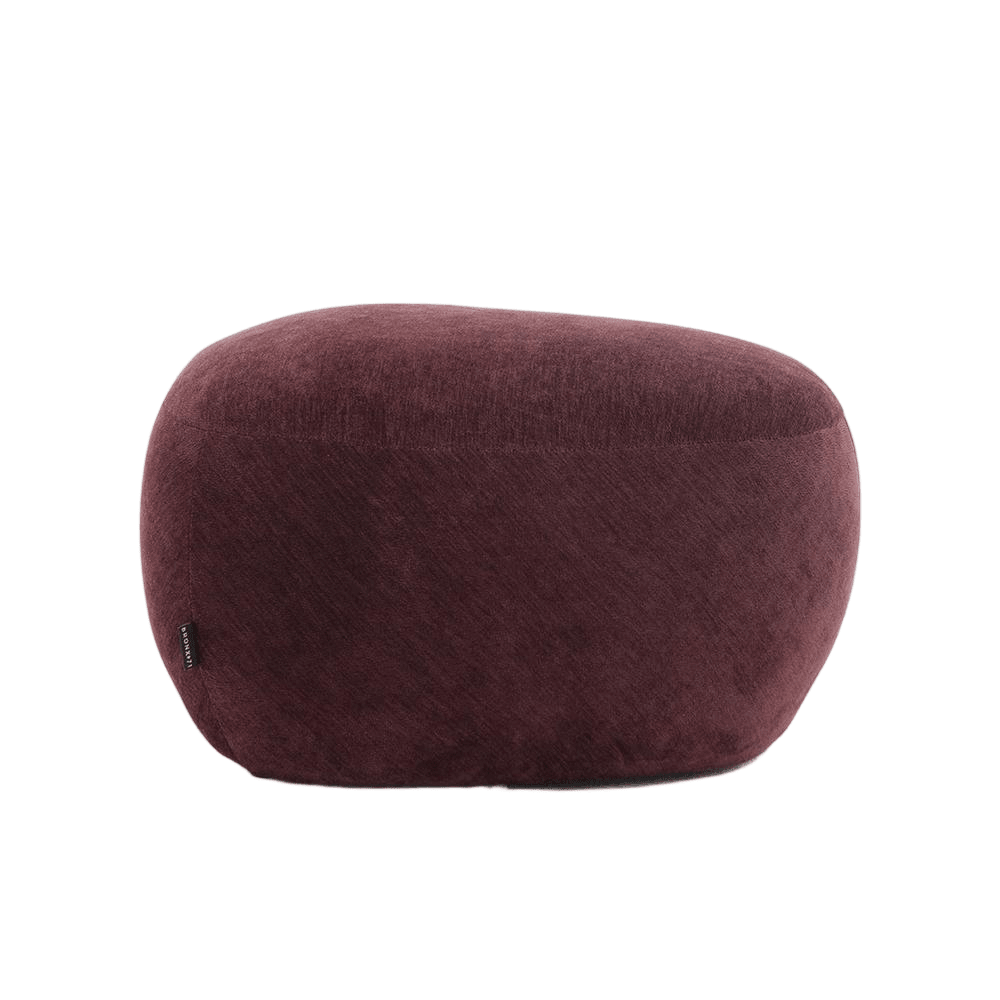 Poef Fenna velvet paars
