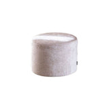 Pouf Juna chenille fabric white/beige Chenille, polyester