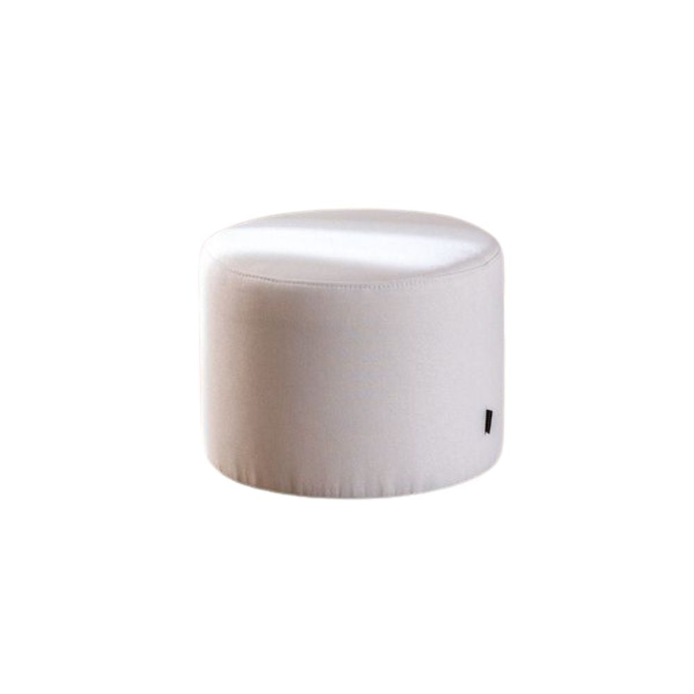 Pouf Scandinavian Hilda off white Polyester