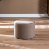 Pouf Scandinavian Hilda taupe Polyester
