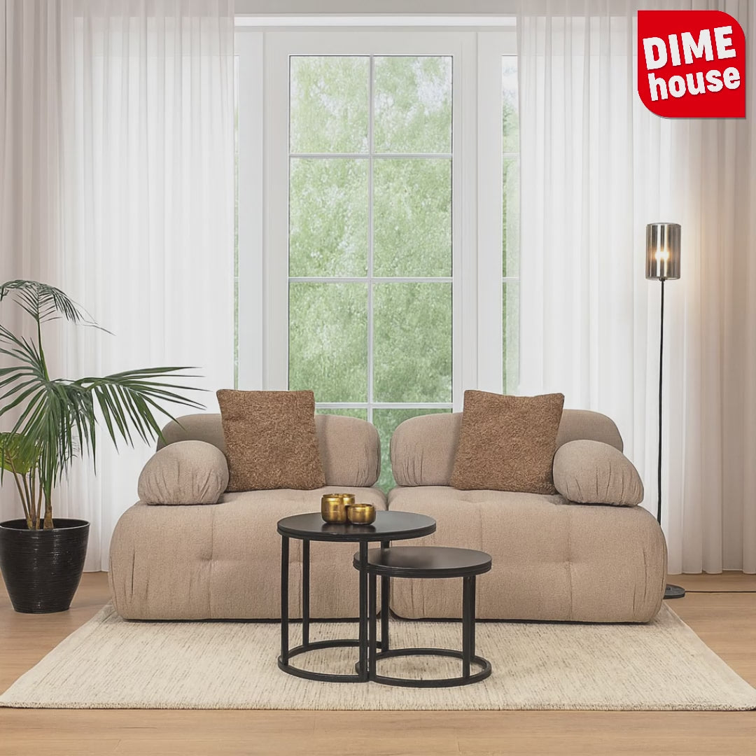 Modular Bank 2-seater Doblo Beige