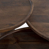 Coffee table Amélie brown Mango wood 66 x 39 cm N/A. N/A