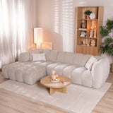 Coffee table Maeva Ø80 cm natural oak Oak