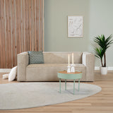 Coffee table round Zita light green Green N/A.