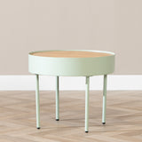 Coffee table round Zita light green Green N/A.