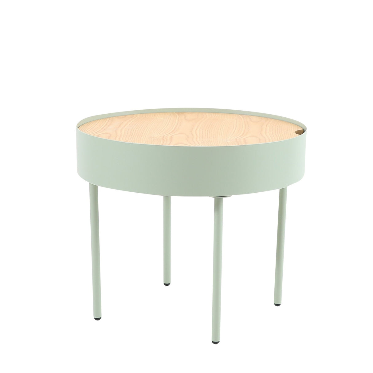 Coffee table round Zita light green Green N/A.