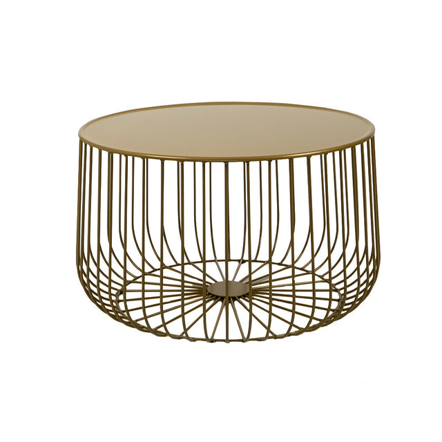 Coffee table Senna gold metal