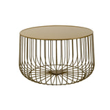 Coffee table Senna gold metal - image 9