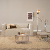 Coffee table Senna metal taupe