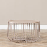 Coffee table Senna metal taupe