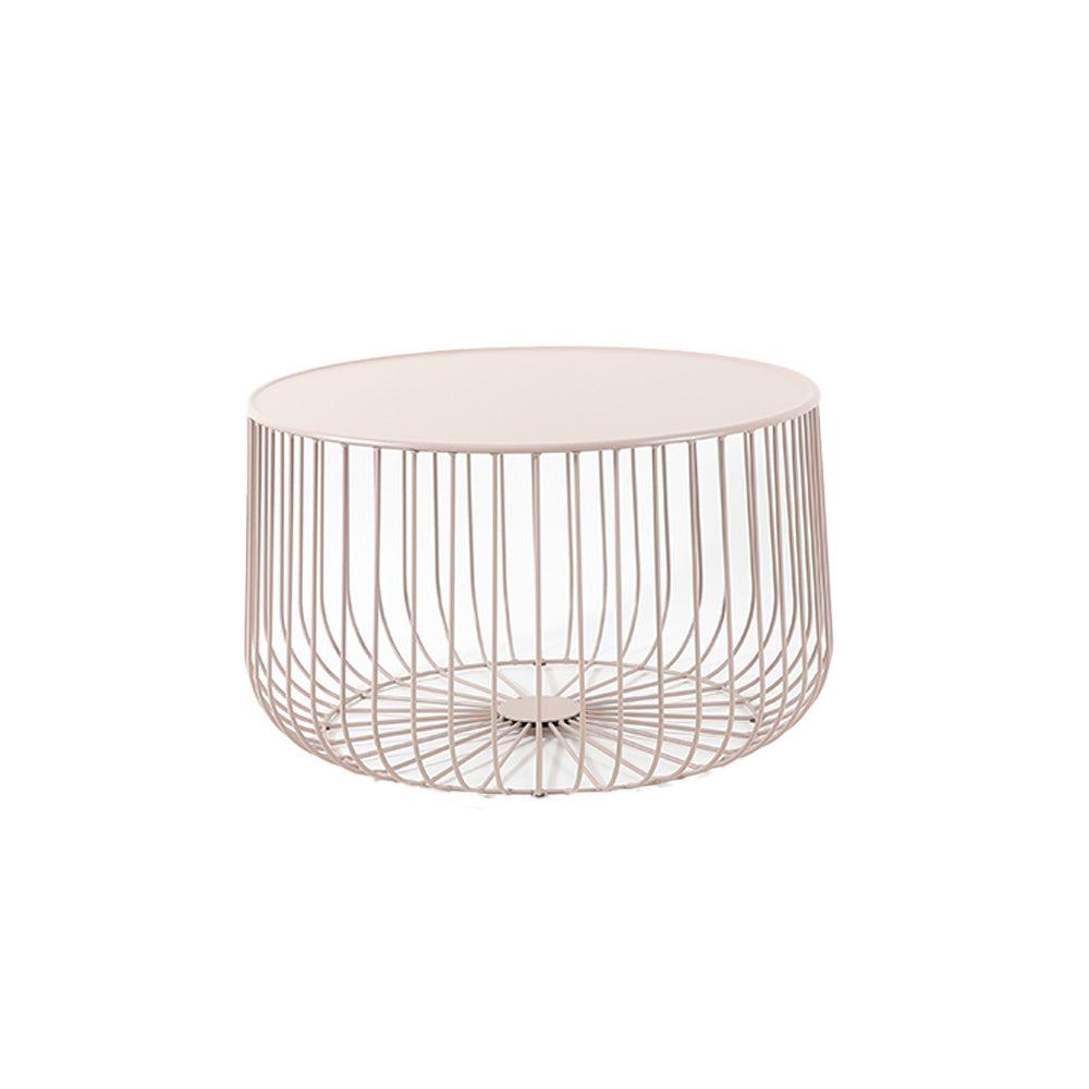 Coffee table Senna metal taupe
