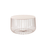 Coffee table Senna metal taupe