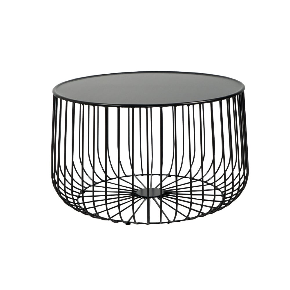 Coffee table Senna black metal