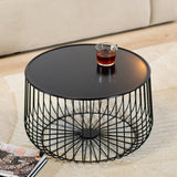 Coffee table Senna black metal - image 4