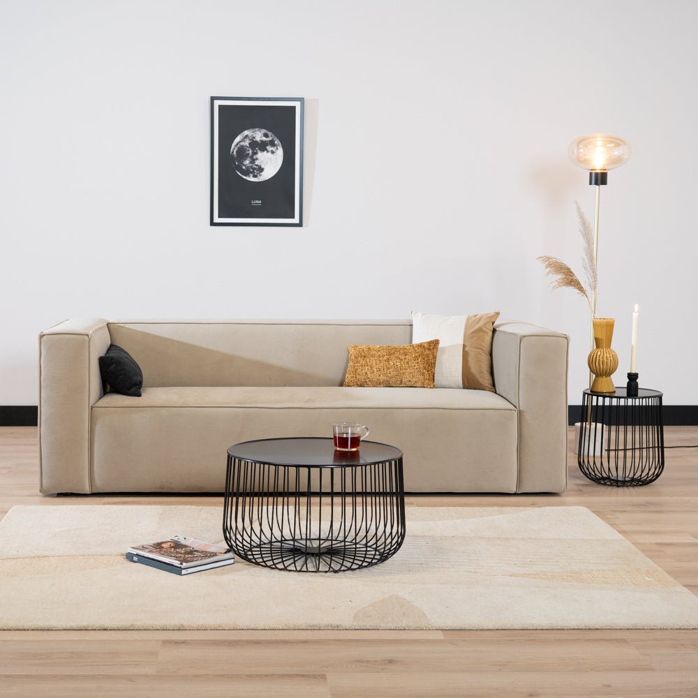 Coffee table Senna black metal - image 2