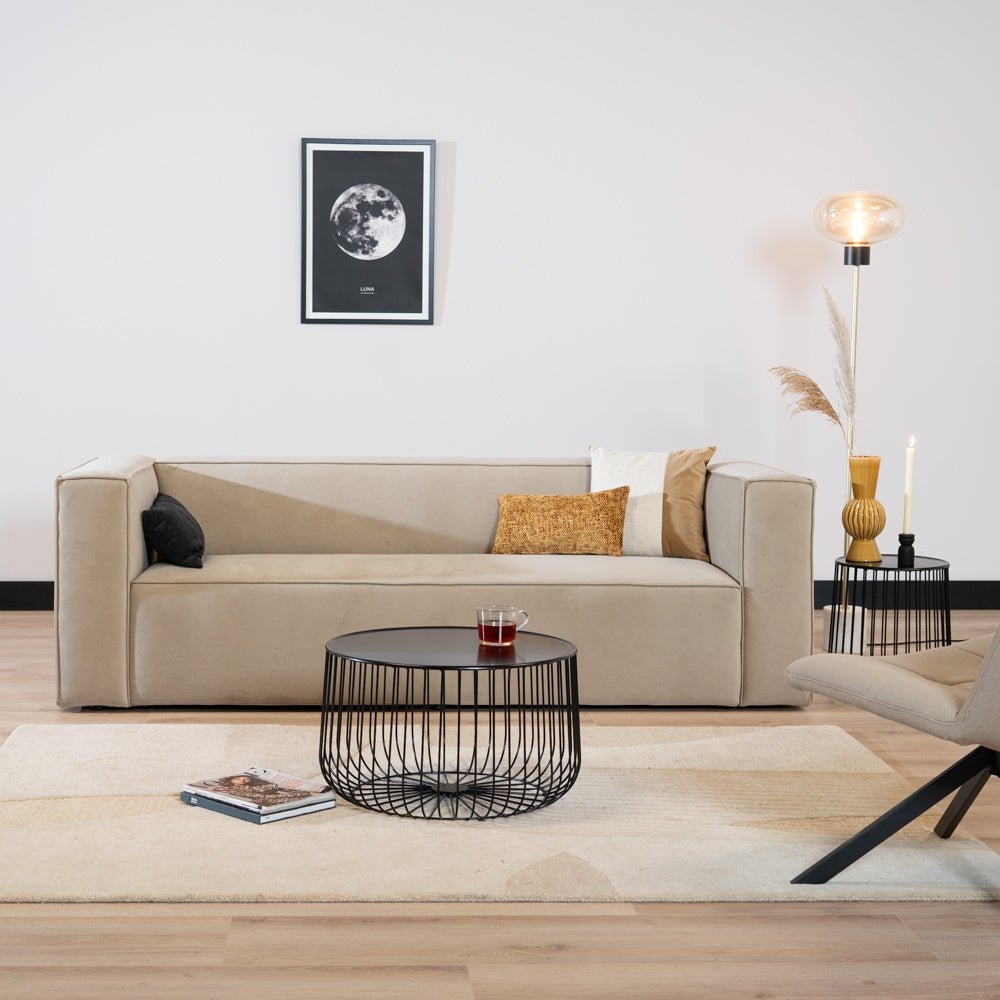 Coffee table Senna black metal - image 1