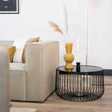 Coffee table Senna black metal - image 7