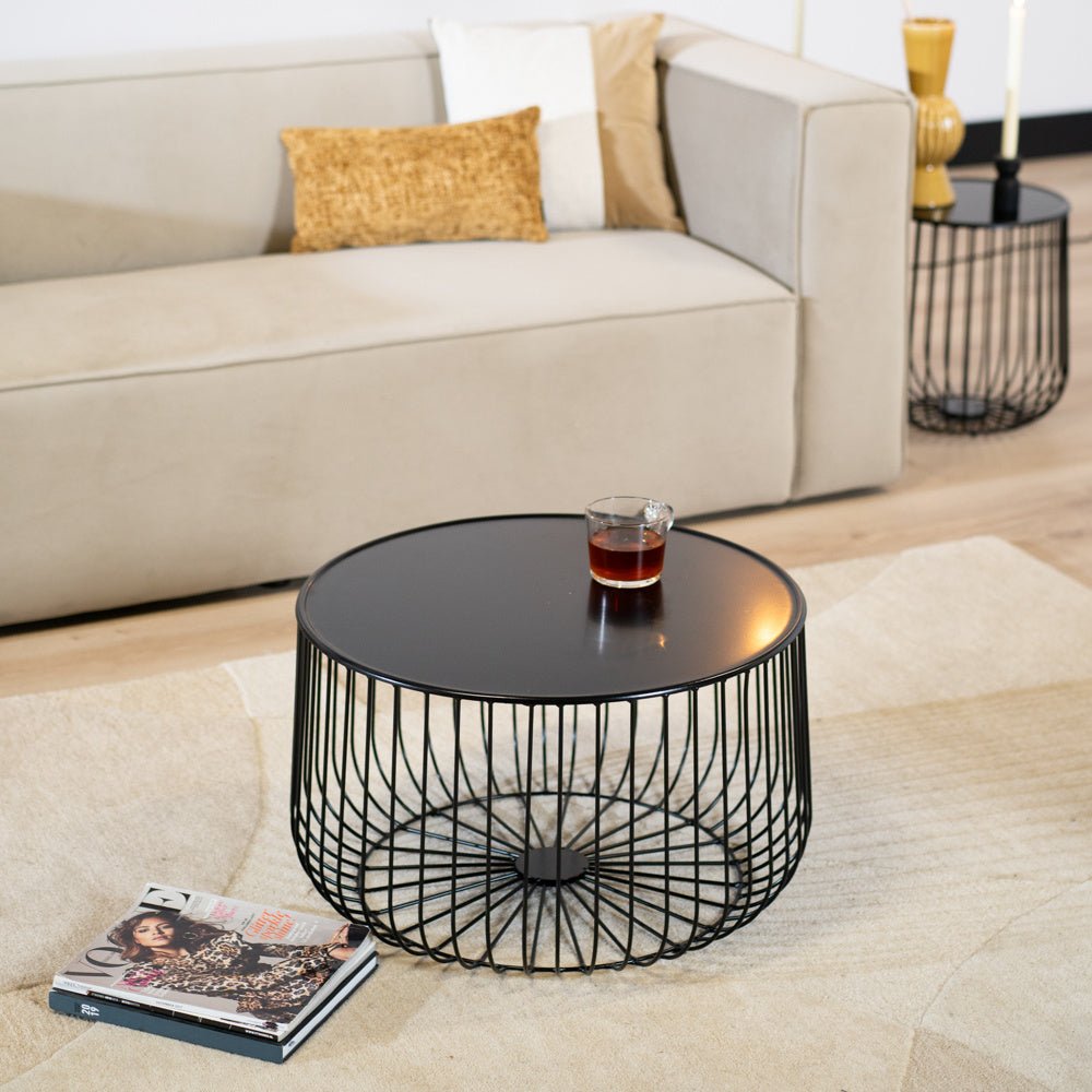 Coffee table Senna black metal - image 5