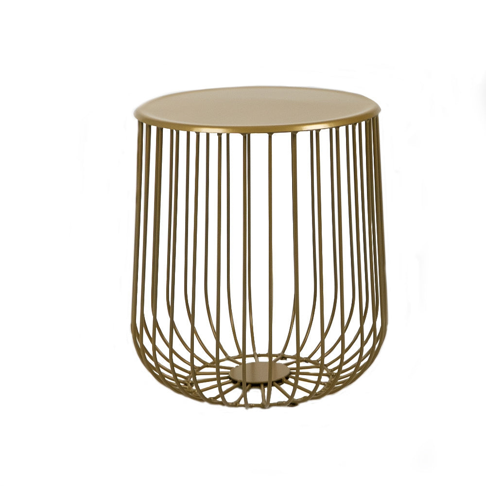 Coffee table Tygo gold metal