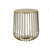Coffee table Tygo gold metal