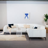 Coffee table Tygo metal white Powder-coated metal