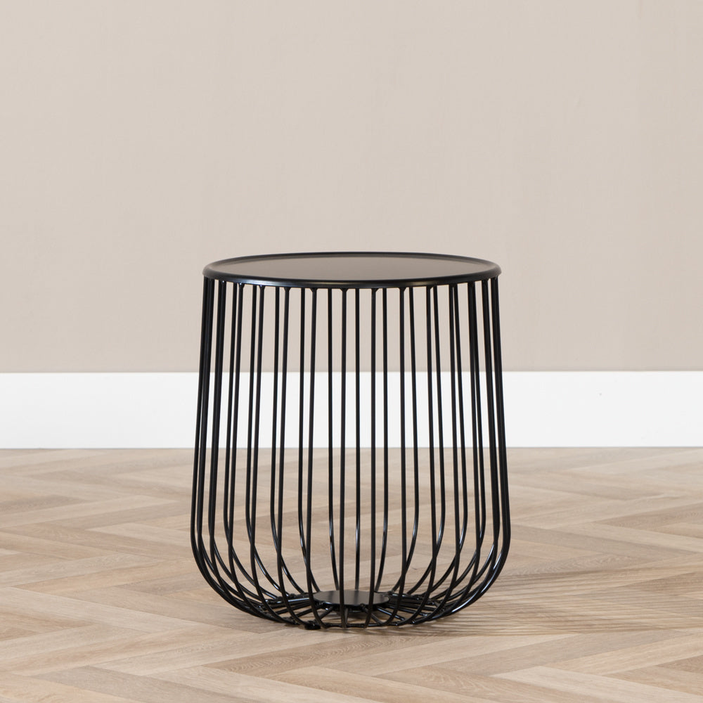 Coffee table Tygo black metal