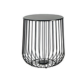 Coffee table Tygo black metal