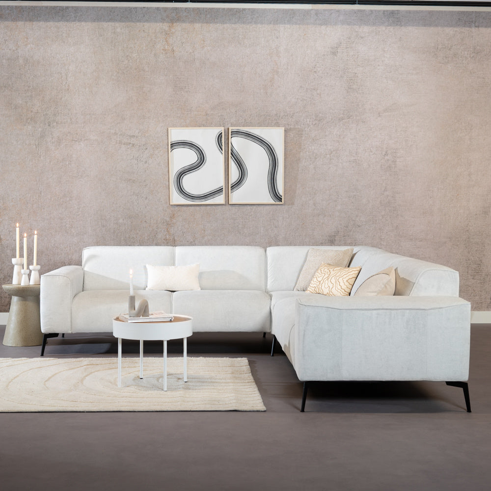 Coffee table Zita round white N/A.